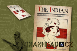 INDIANHEAD.CZ IM40020 US 2ID WWI MAGAZINE THE INDIAN VOLUME I NUMBER 13 JULY 18 1919 NEUWIED ON THE RHINE